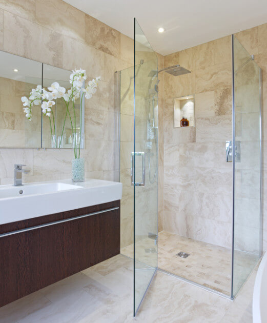 Frameless Glass Shower Door Enclosure